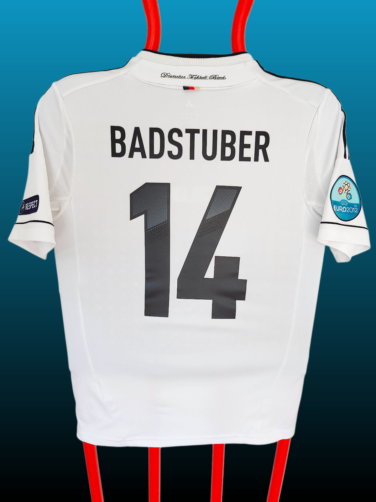 Holger Badstuber Tyskland Landsholdstrøje – Str. S (EM 2012)
