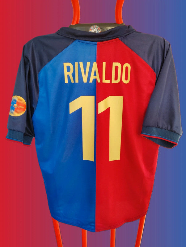 FC Barcelona Jubilæumstrøje 1899-1999 – Rivaldo #11 (Sæson 1999/2000)