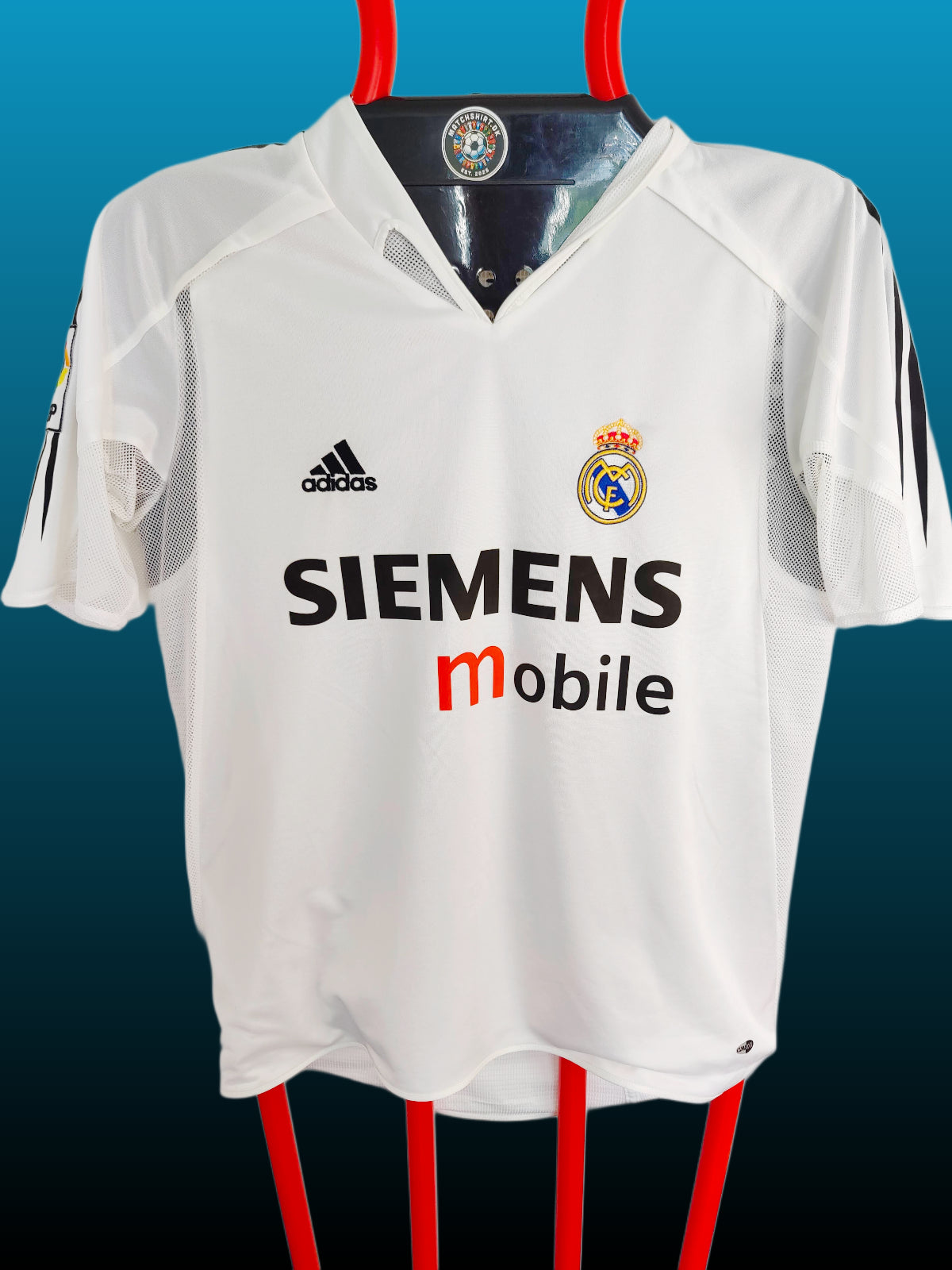 Thomas Gravesen Real Madrid Hjemmebanetrøje (Player Version) – Str. L (2004/05)
