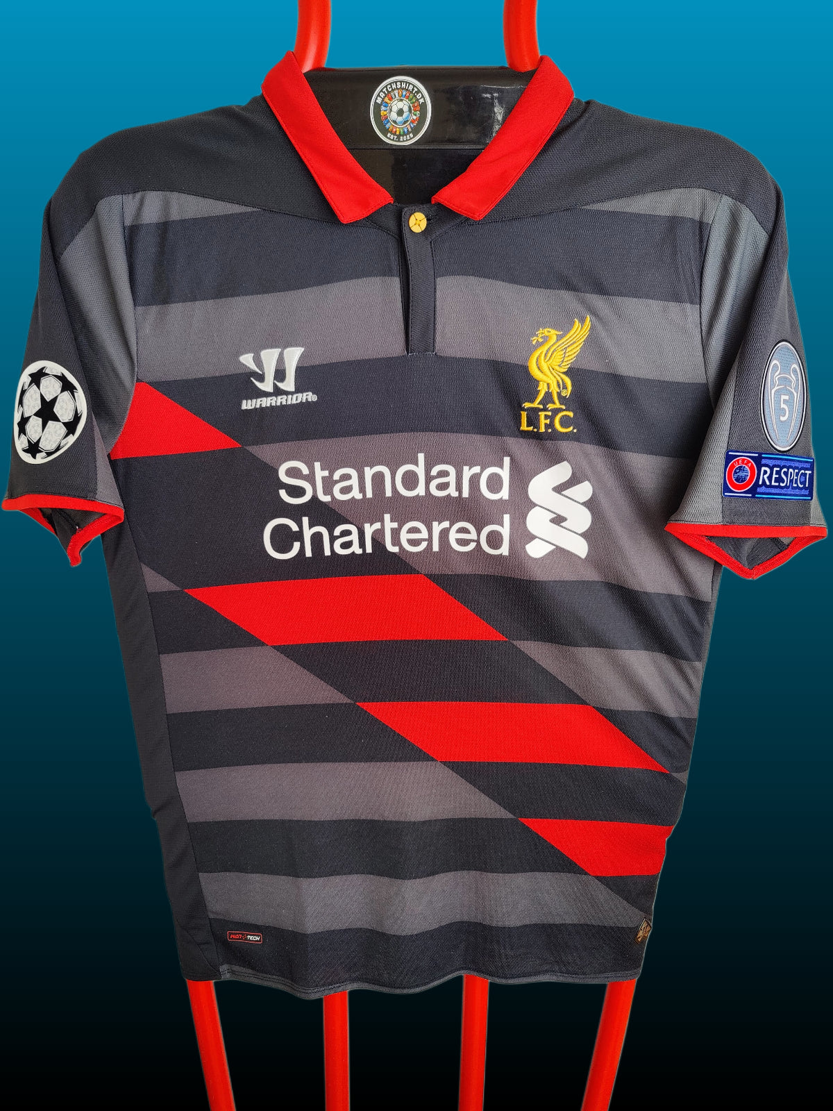 Steven Gerrard Liverpool Udebanetrøje – Str. L (2014/15)