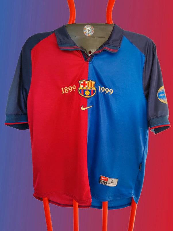 FC Barcelona Jubilæumstrøje 1899-1999 – Rivaldo #11 (Sæson 1999/2000)