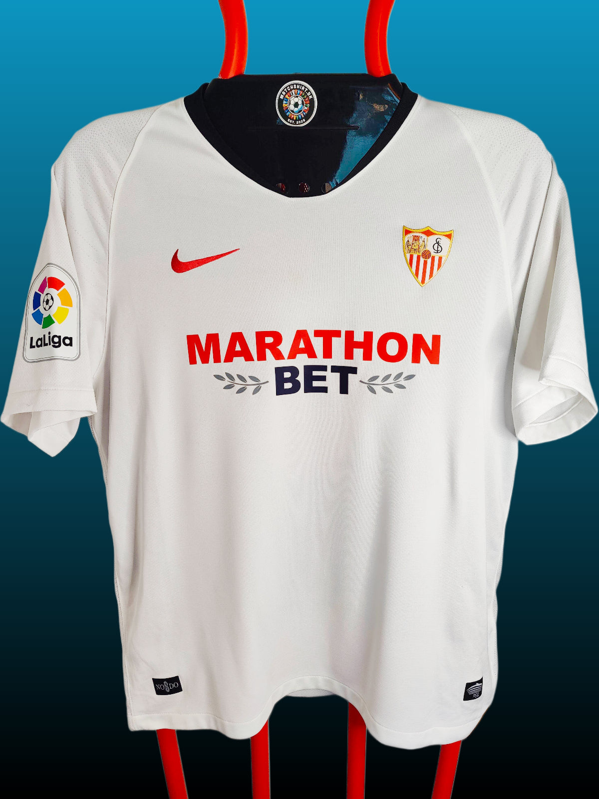 Javier Chicharito Hernández Sevilla Hjemmebanetrøje – Str. XL (2019/20)