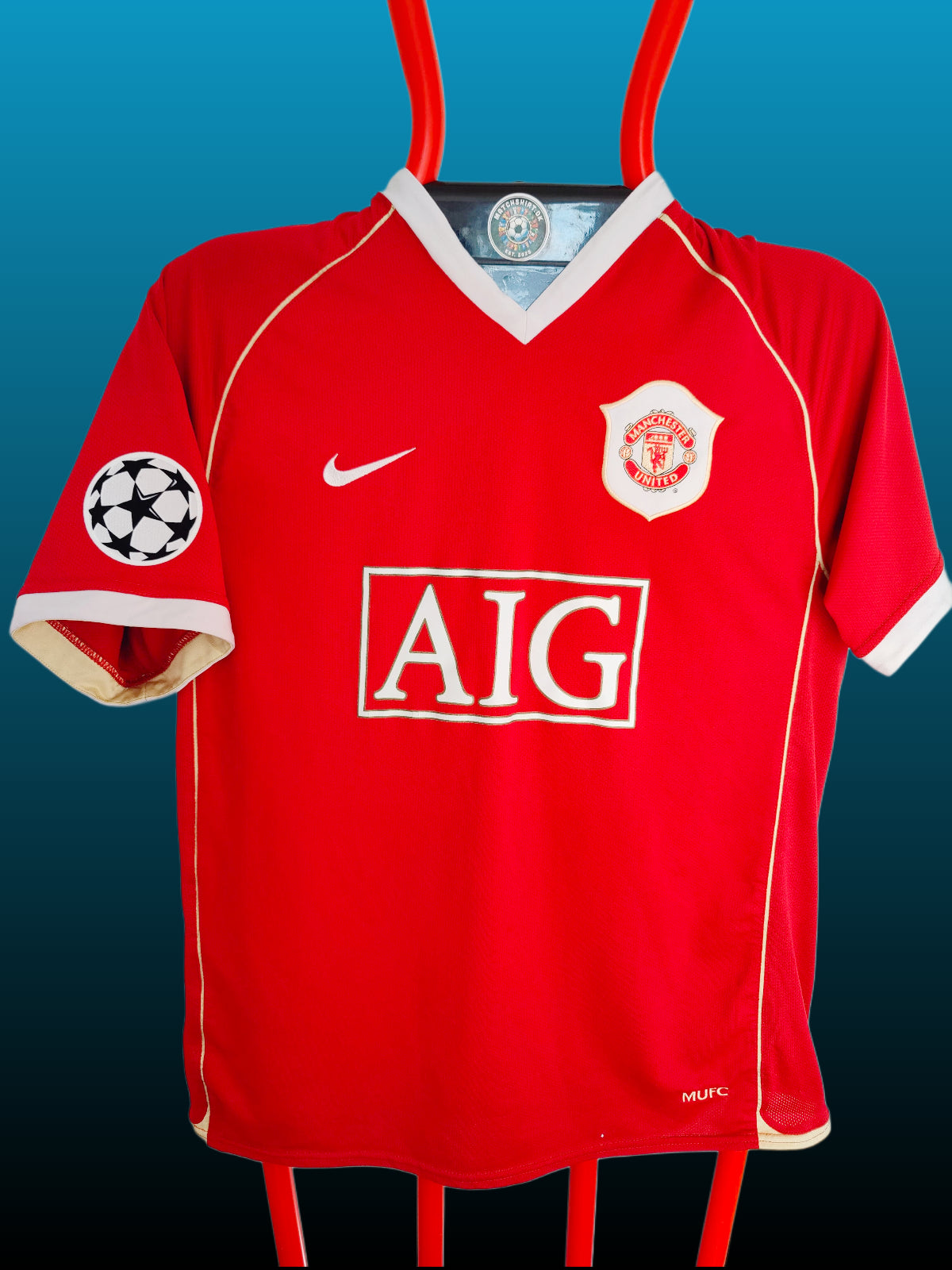 Cristiano Ronaldo Manchester United Hjemmebanetrøje – Str. L (2005/06)