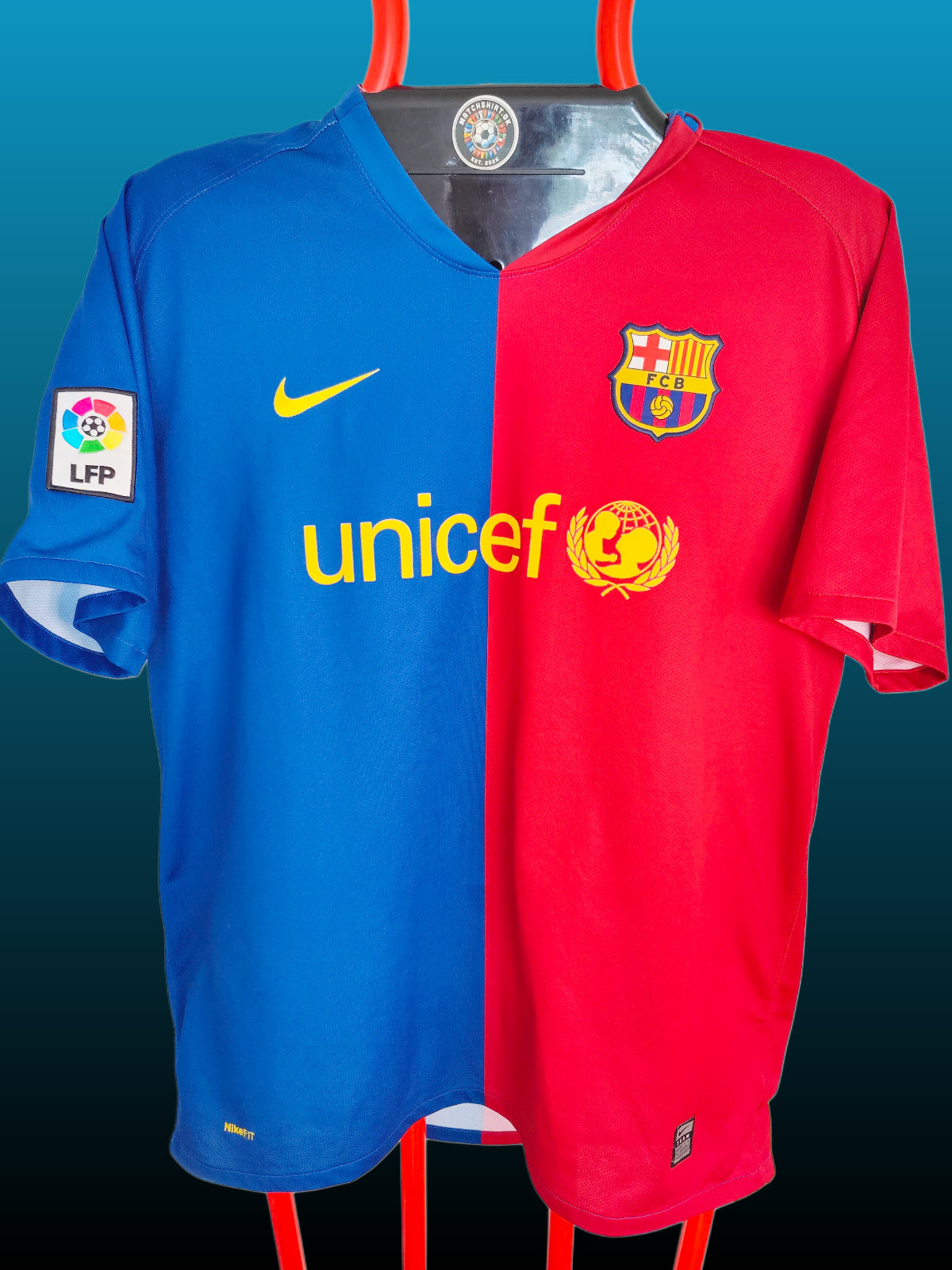 Samuel Eto’o FC Barcelona Hjemmebanetrøje – Str. XL (2008/09)