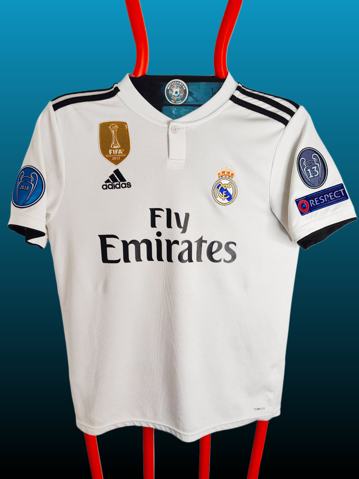 Sergio Ramos Real Madrid Hjemmebanetrøje – Str. M (2018/19)