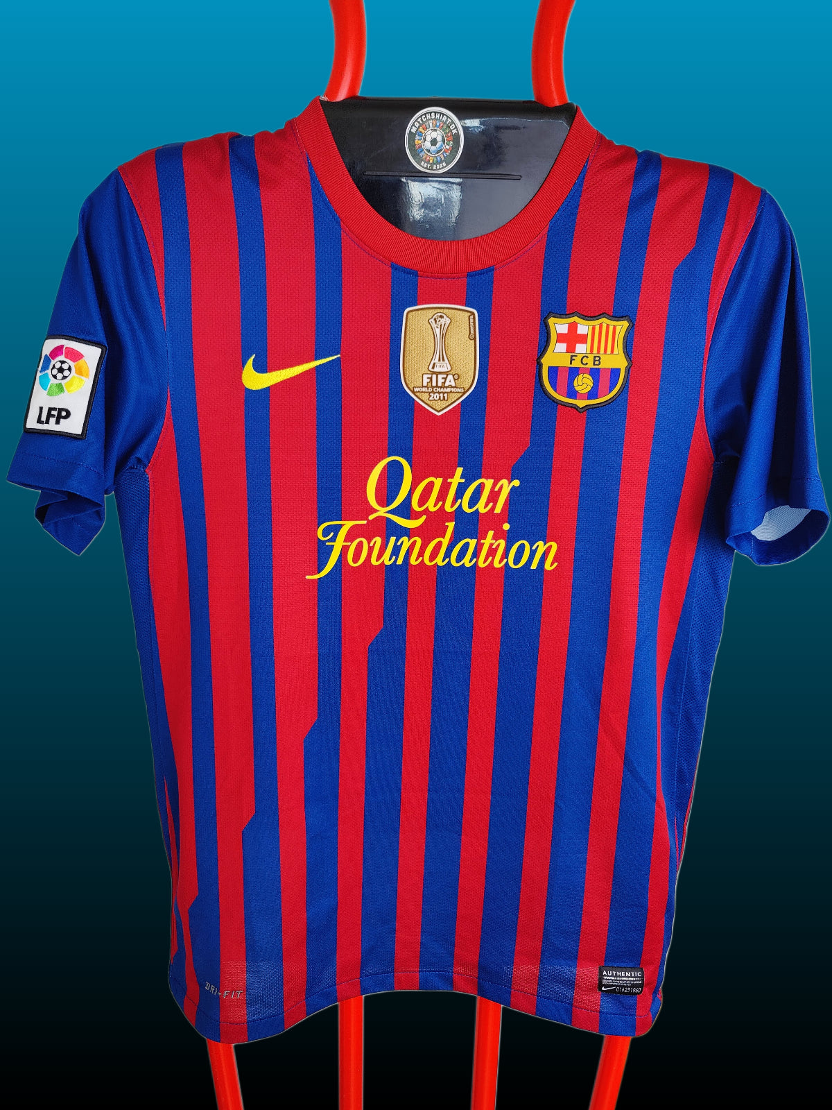 Lionel Messi FC Barcelona Hjemmebanetrøje – Str. M (2011/12)
