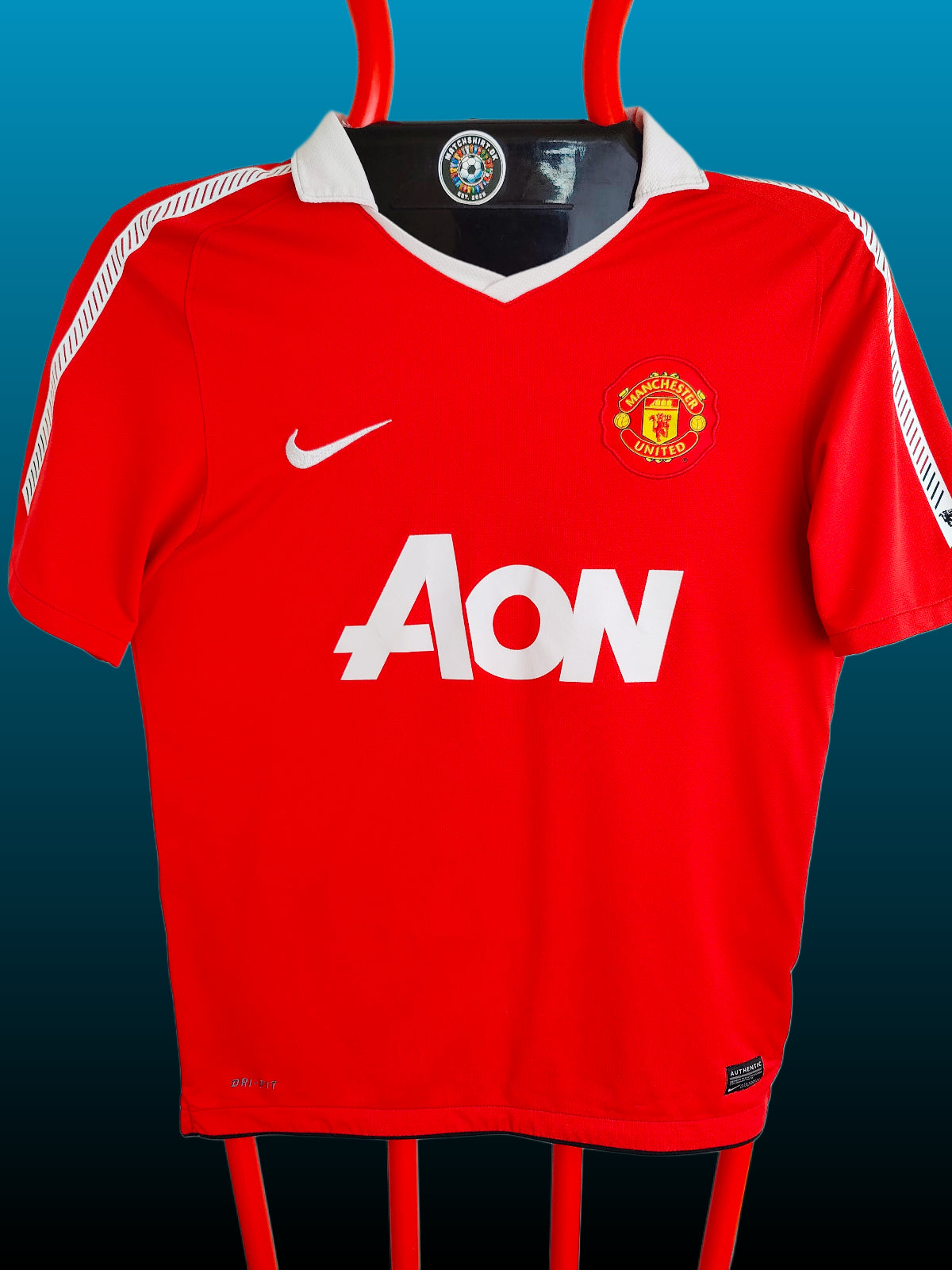 Ryan Giggs Manchester United Hjemmebanetrøje – Str. M (2010/11)