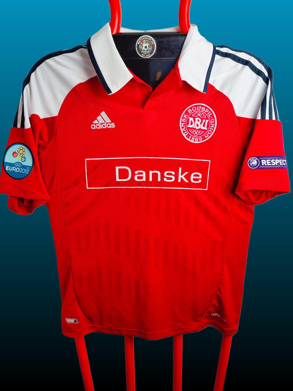 Nicklas Bendtner Danmark Euro 2012 Hjemmebanetrøje – Str. M