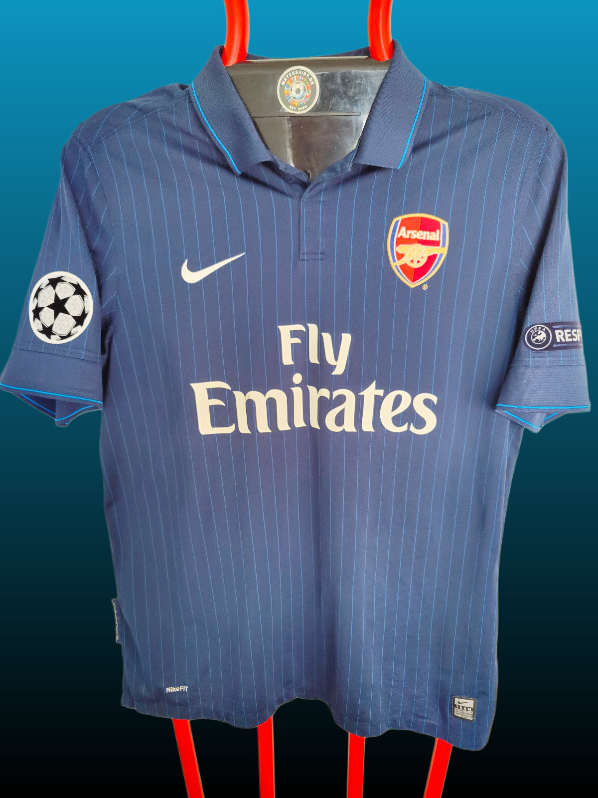 Nicklas Bendtner Arsenal Udebanetrøje – Str. XL (2009/10)