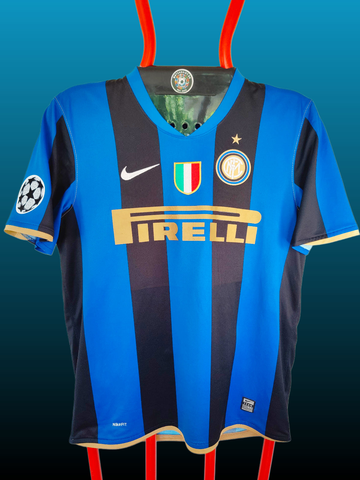 Luis Figo Inter Hjemmebanetrøje – Str. L (2008/09)