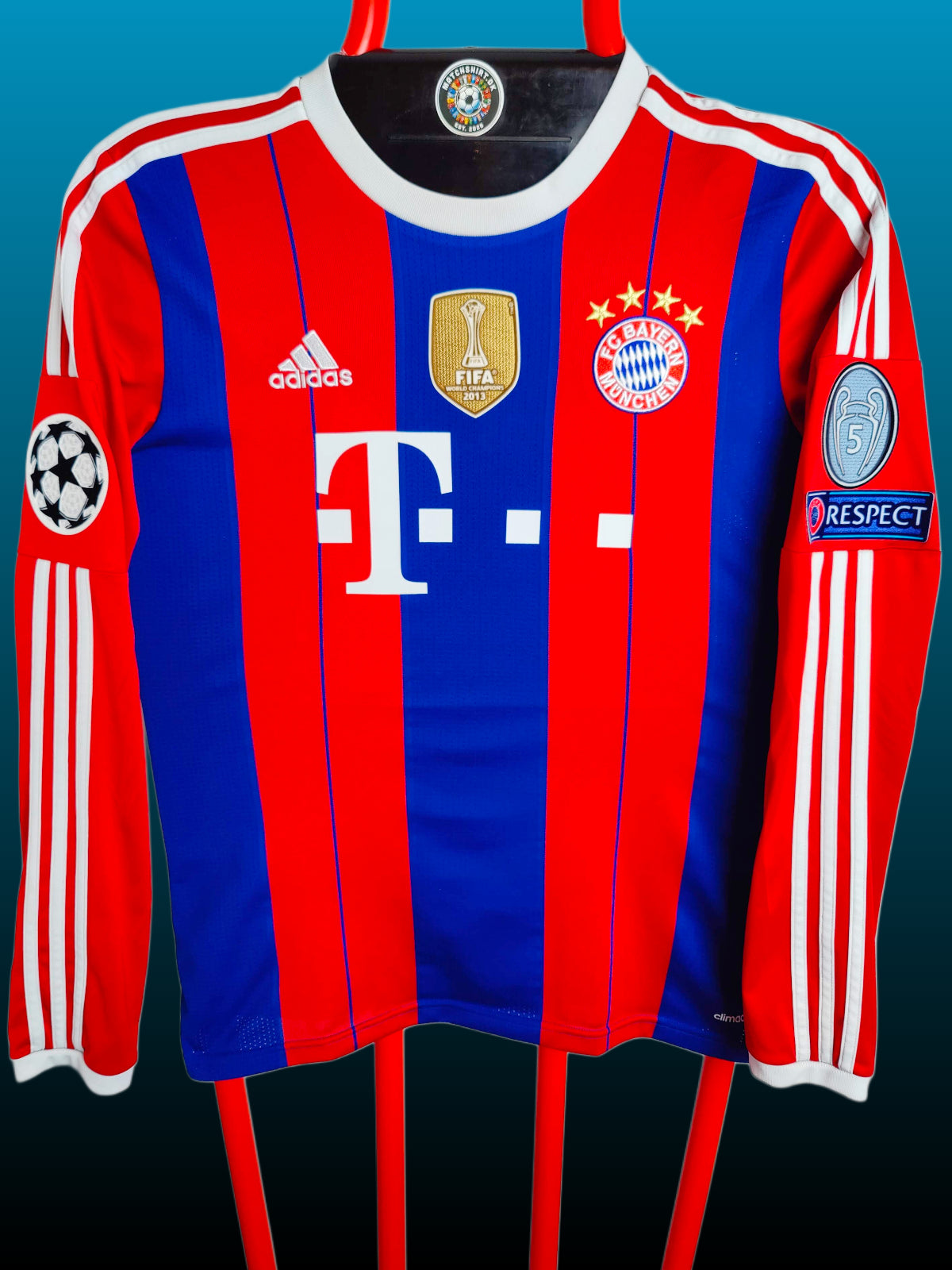 Pierre-Emile Højbjerg Bayern Langærmet Hjemmebanetrøje – Str. M (2014/15)