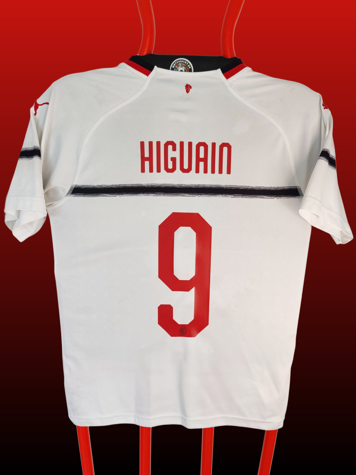 Gonzalo Higuaín AC Milan Udebanetrøje – Str. M (2018/19)