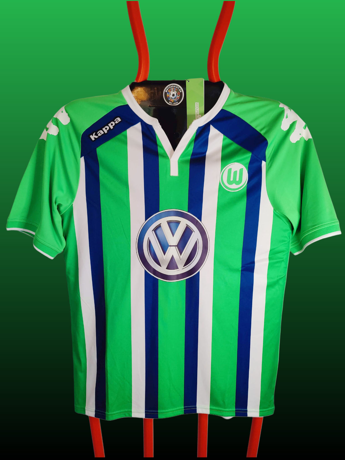 Nicklas Bendtner Wolfsburg Udebanetrøje – Str. M (2015/16)