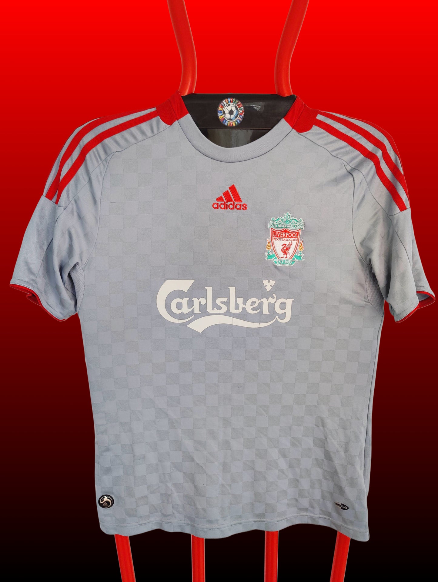 Daniel Agger Liverpool Udebanetrøje – Str. M (2008/09)