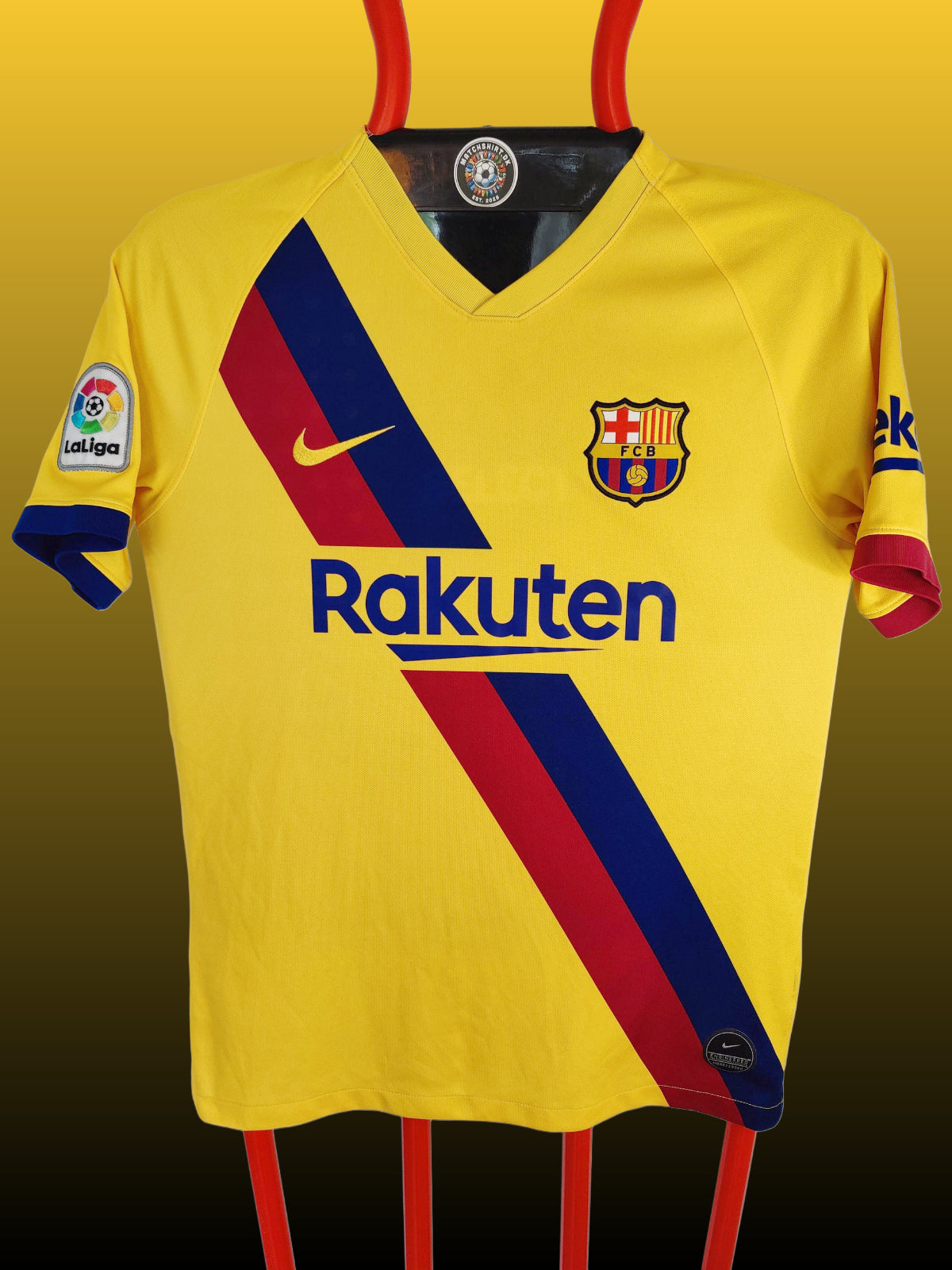 Lionel Messi FC Barcelona Udebanetrøje – Str. M (2019/20)