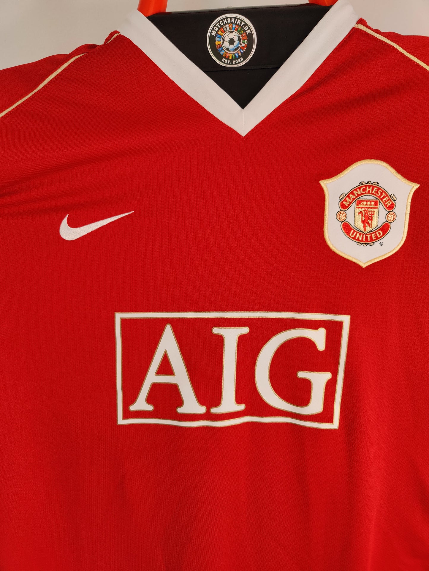 Cristiano Ronaldo Manchester United Hjemmebanetrøje – Str. XL (2006/07)