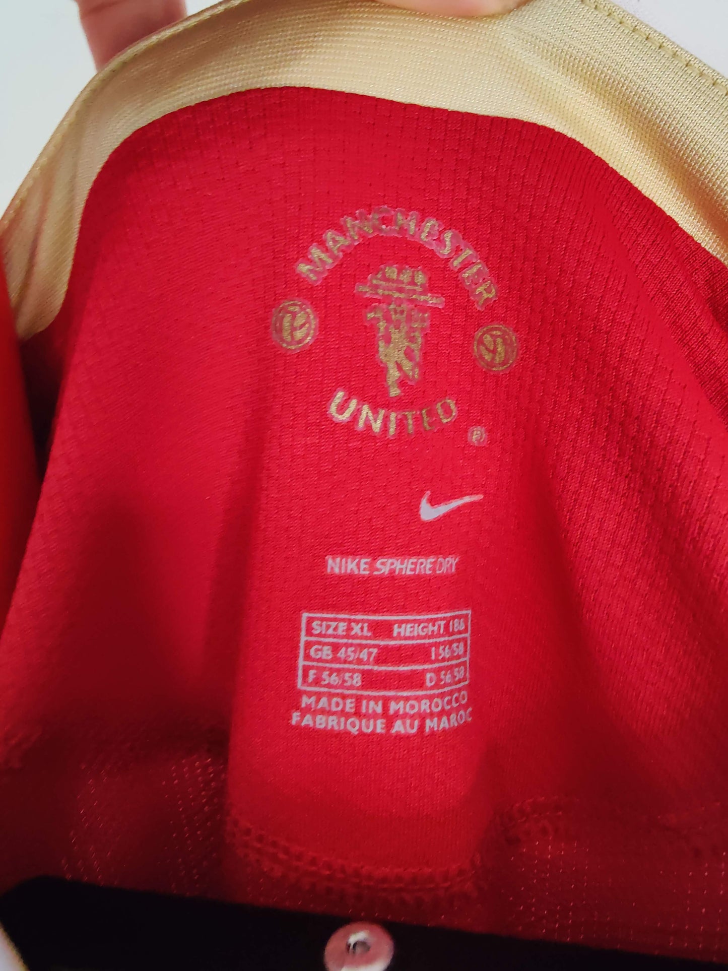 Cristiano Ronaldo Manchester United Hjemmebanetrøje – Str. XL (2006/07)