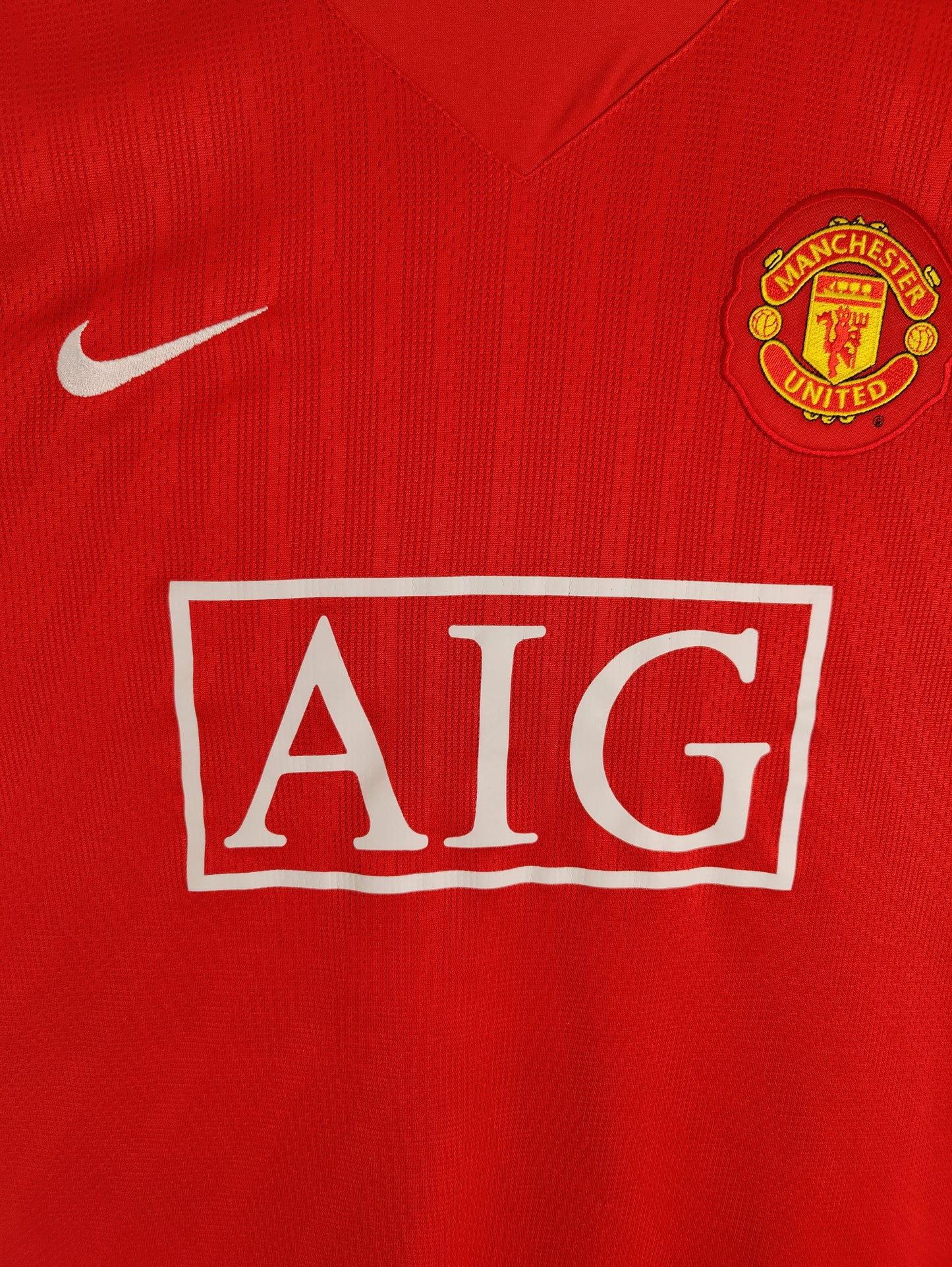 Cristiano Ronaldo Manchester United Hjemmebanetrøje – Str. M (2007/08)