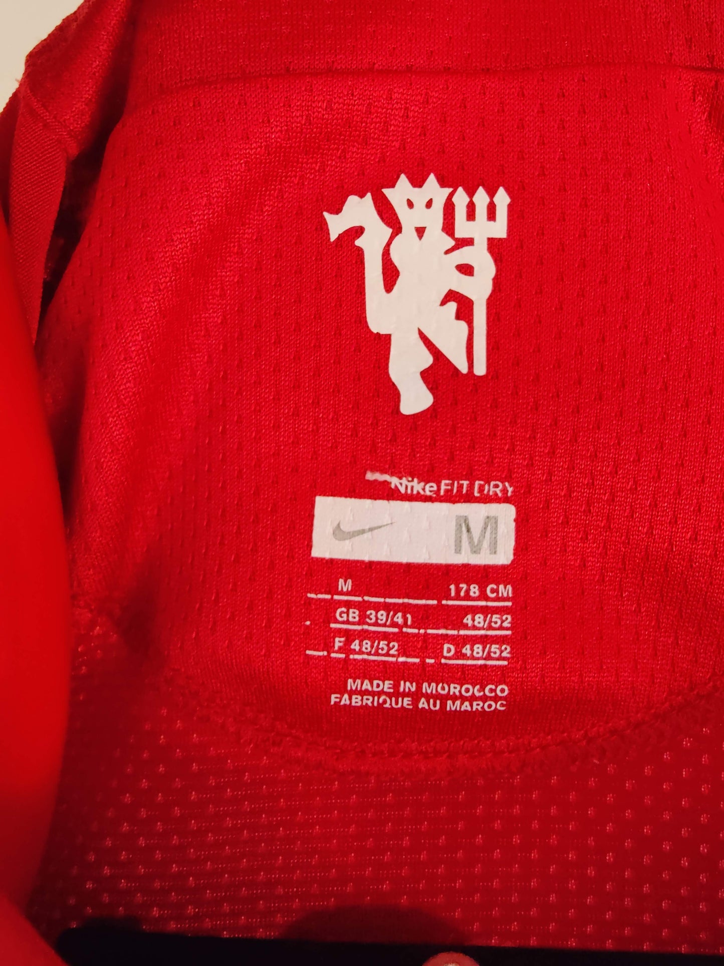 Cristiano Ronaldo Manchester United Hjemmebanetrøje – Str. M (2007/08)