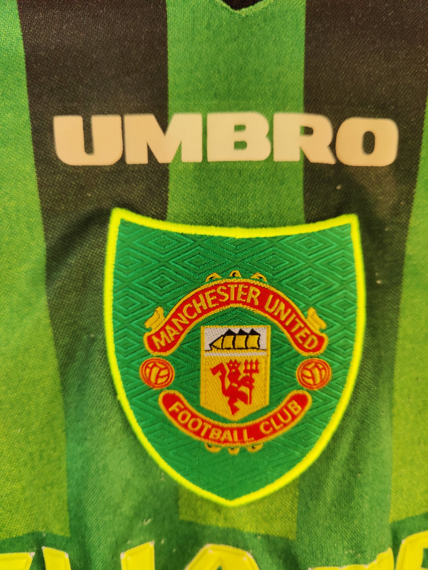 Peter Schmeichel Manchester United Målmandstrøje – Str. M (1997/98)