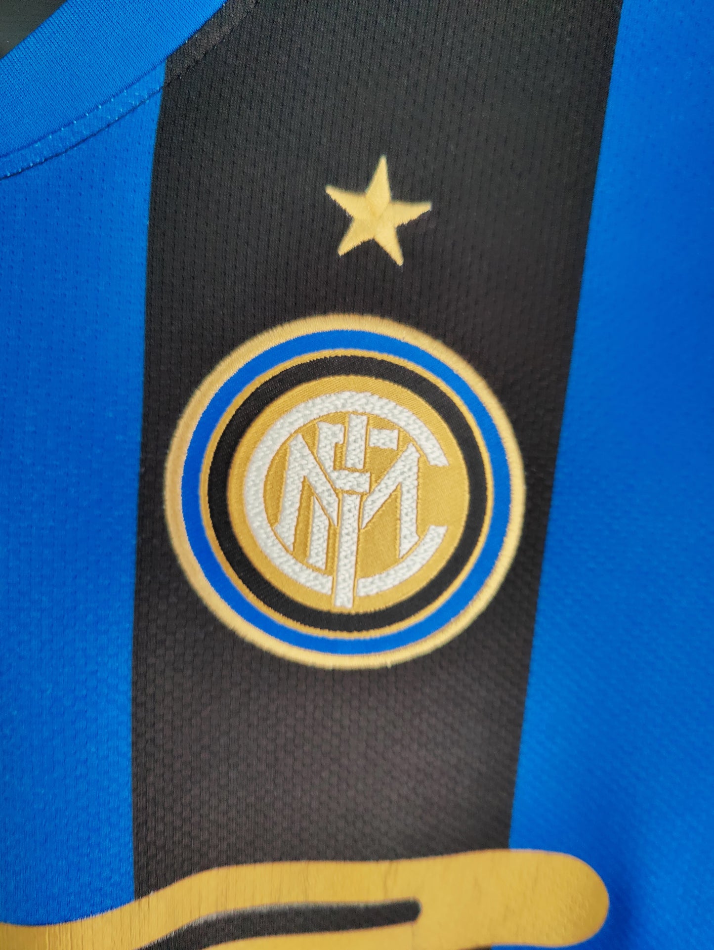 Luis Figo Inter Hjemmebanetrøje – Str. L (2008/09)