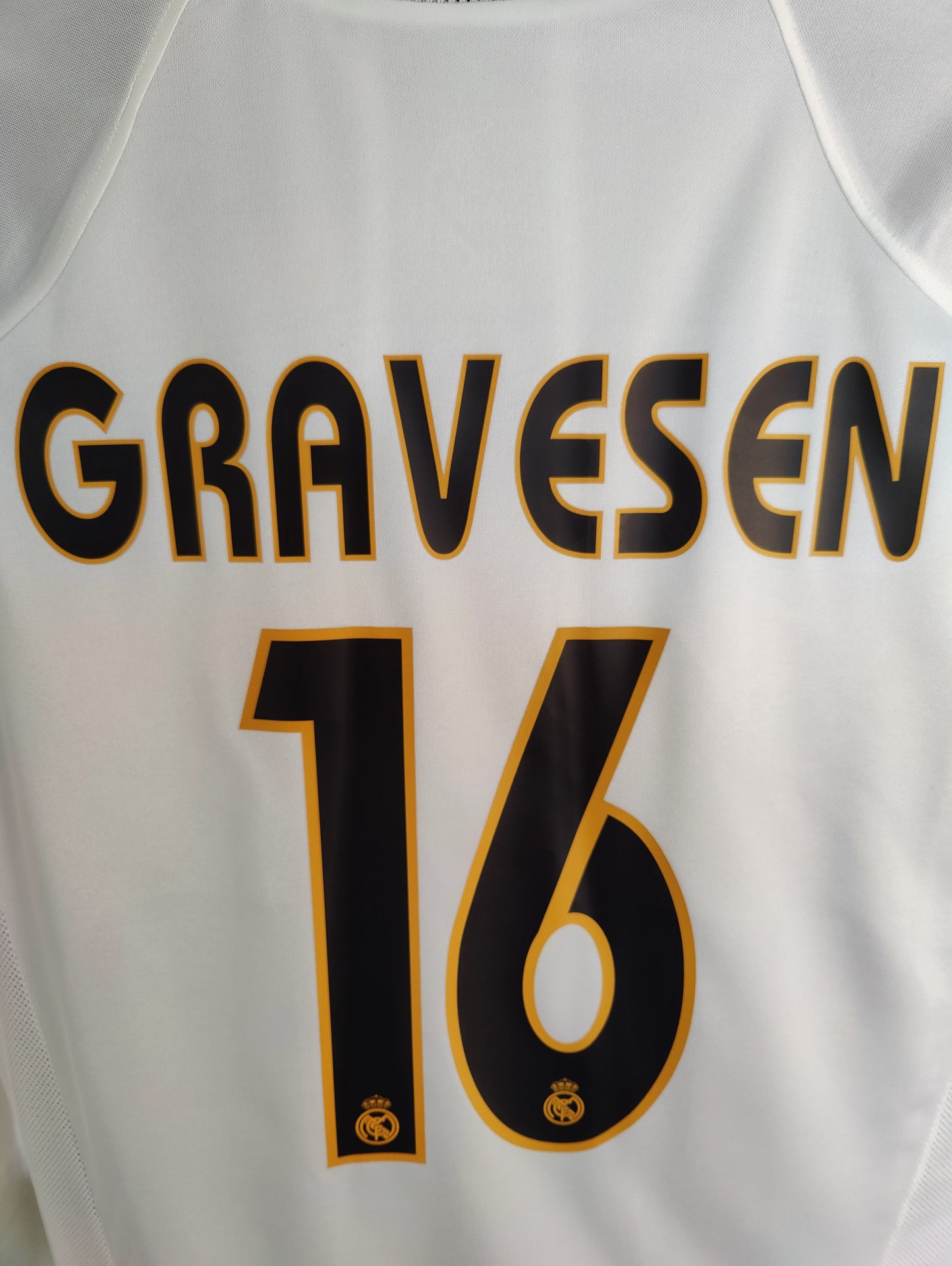 Thomas Gravesen Real Madrid Hjemmebanetrøje (Player Version) – Str. L (2004/05)