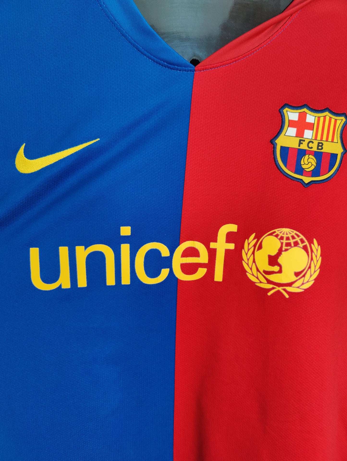 Samuel Eto’o FC Barcelona Hjemmebanetrøje – Str. XL (2008/09)