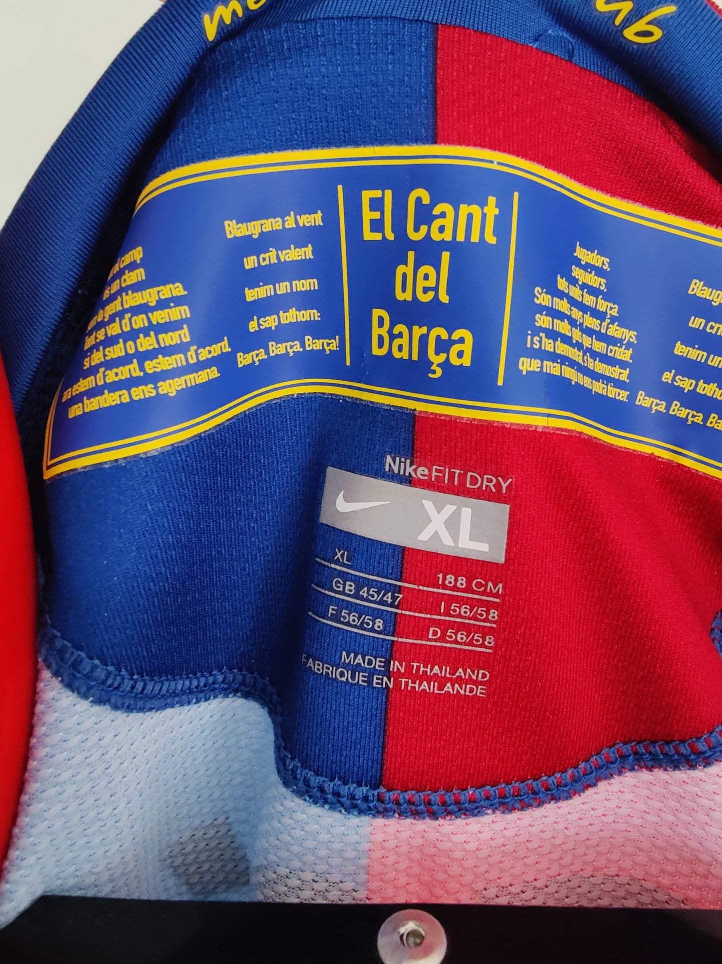 Samuel Eto’o FC Barcelona Hjemmebanetrøje – Str. XL (2008/09)