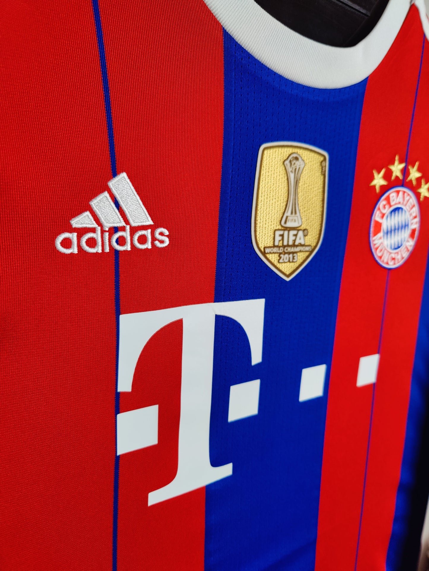 Pierre-Emile Højbjerg Bayern Langærmet Hjemmebanetrøje – Str. M (2014/15)