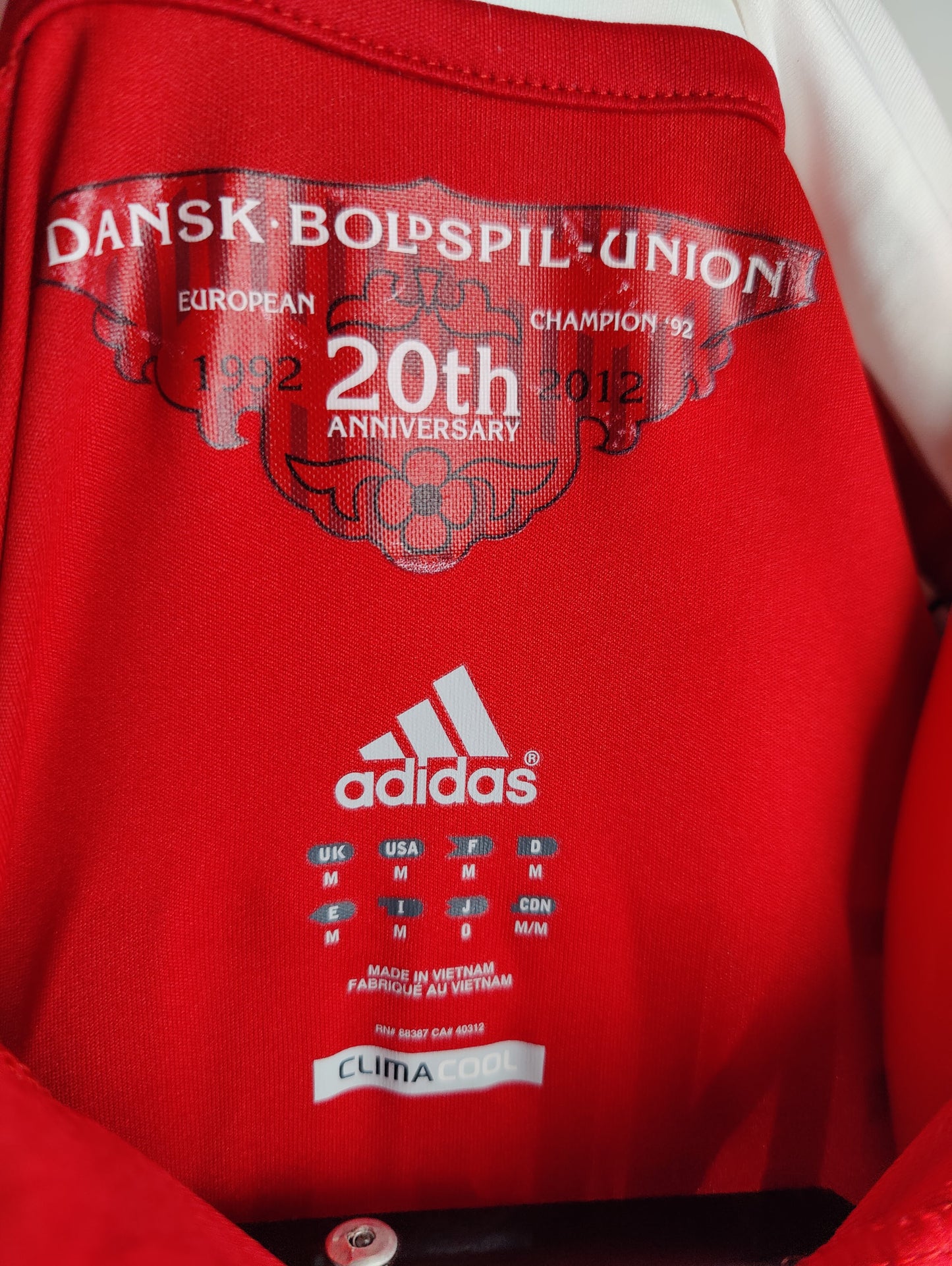 Nicklas Bendtner Danmark Euro 2012 Hjemmebanetrøje – Str. M