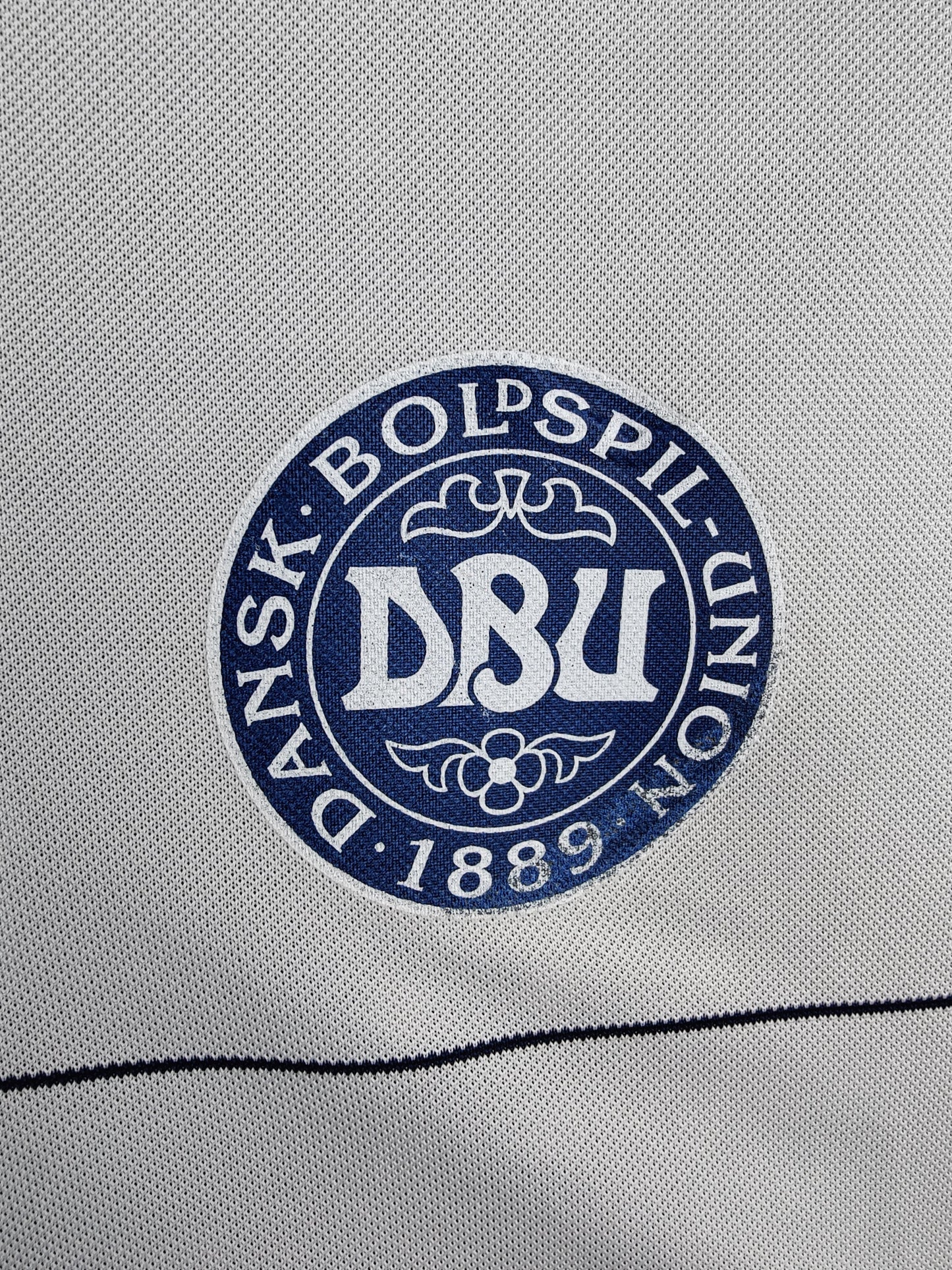 Nicklas Bendtner Danmark Udebanetrøje Player Version – Str. L (2014-16)