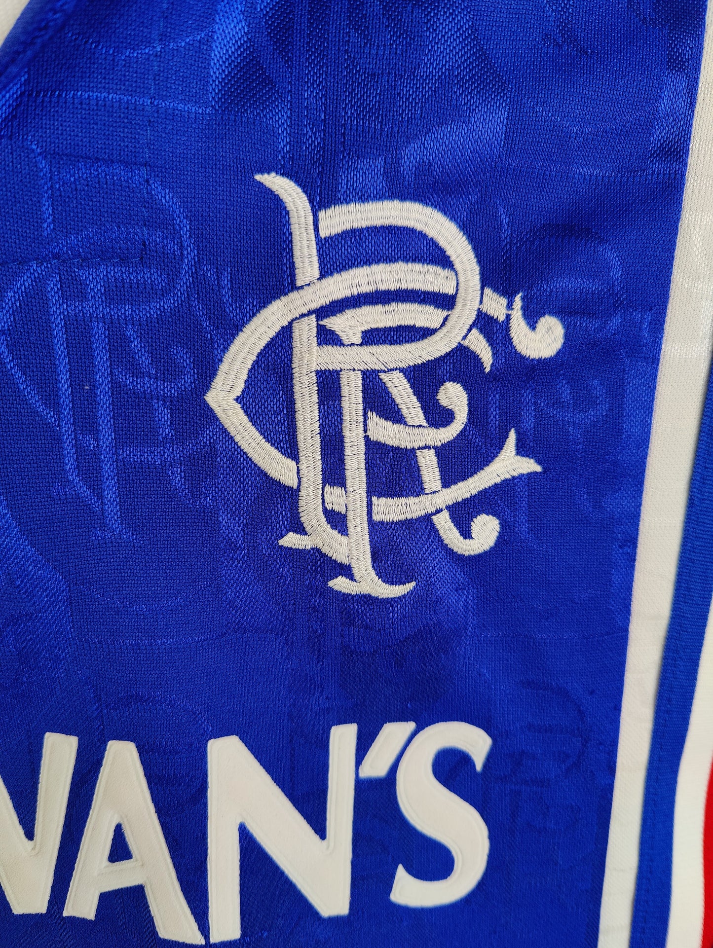 Brian Laudrup Rangers Hjemmebanetrøje – Str. M (1996/97)