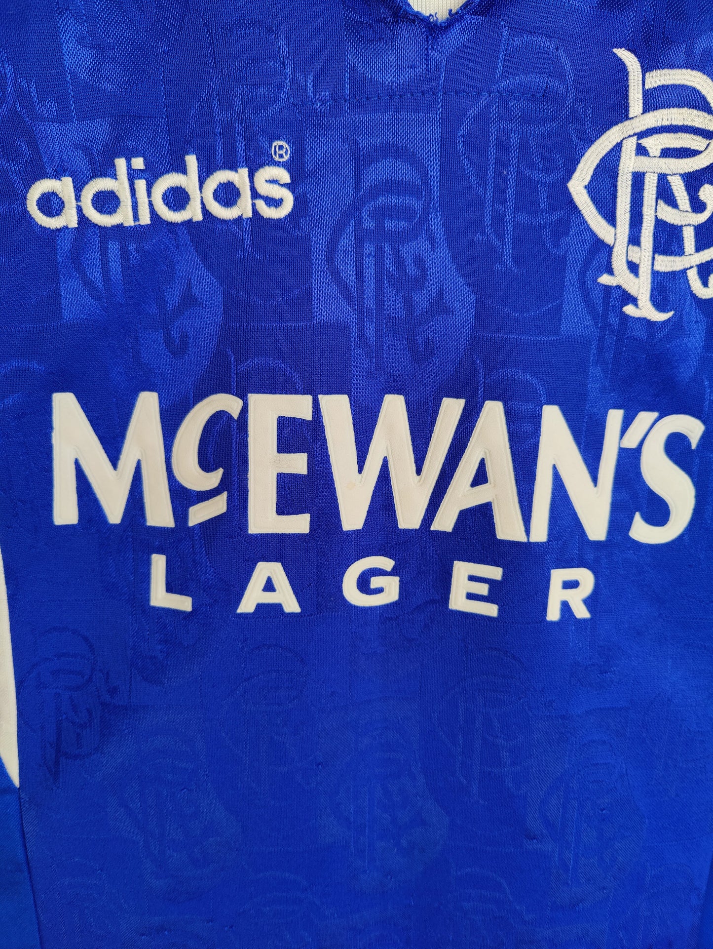 Brian Laudrup Rangers Hjemmebanetrøje – Str. M (1996/97)