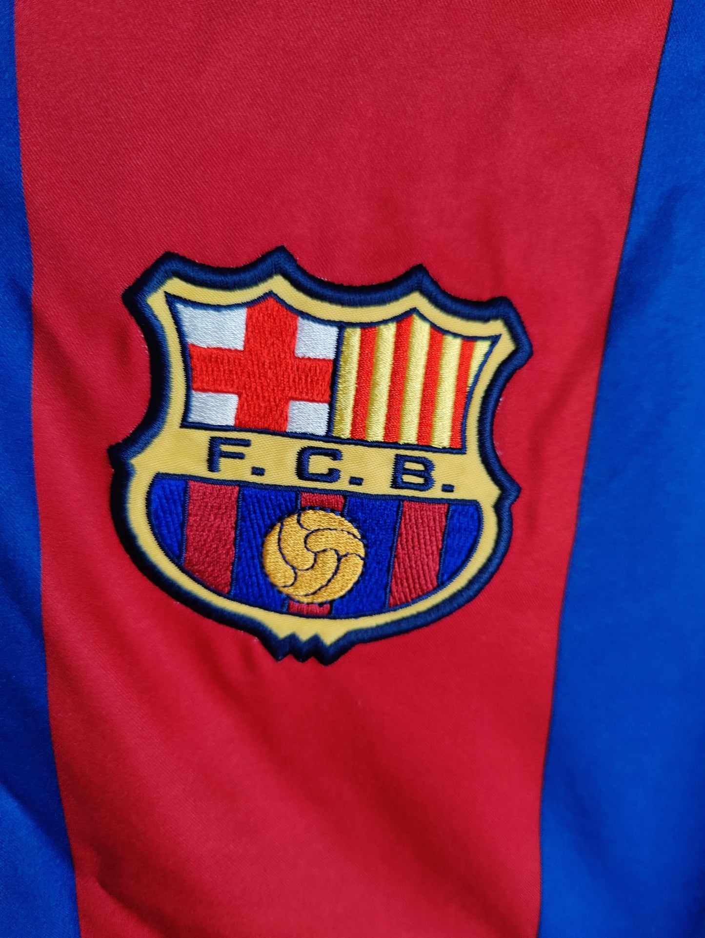 Andrés Iniesta FC Barcelona Hjemmebanetrøje – Str. M (2002/03)