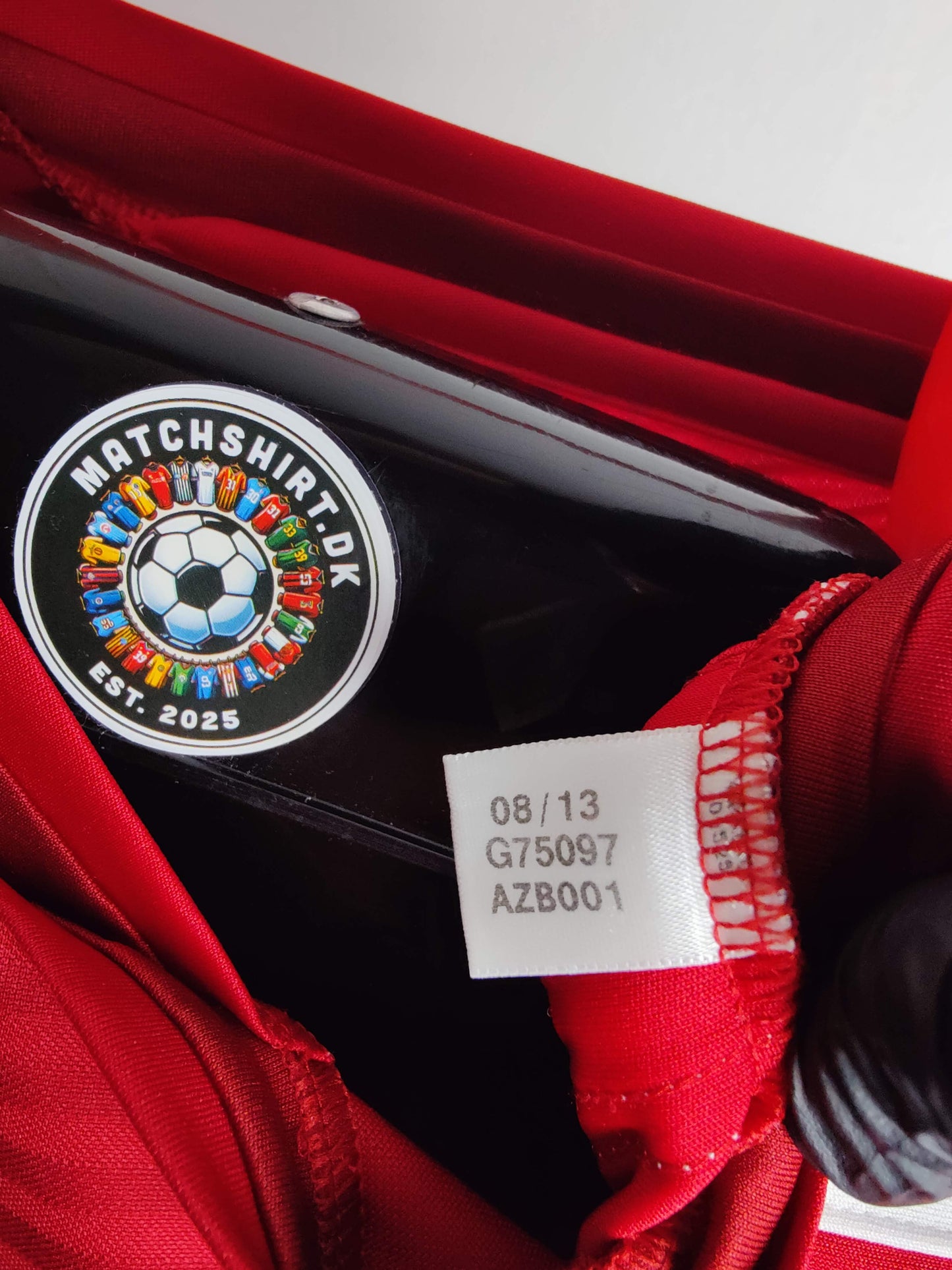 Nicklas Bendtner Danmark Hjemmebanetrøje – Str. M (2014/16)