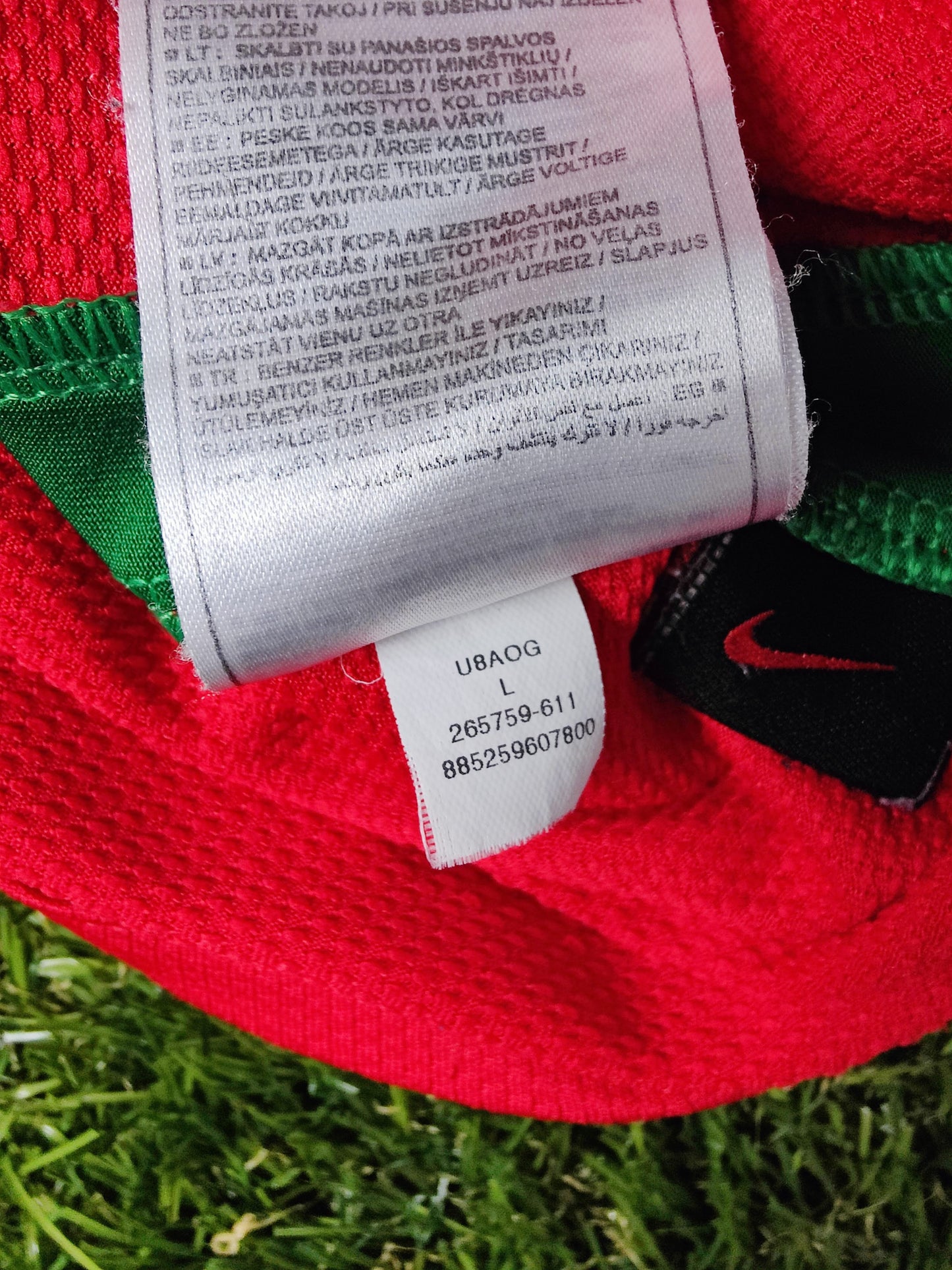 Cristiano Ronaldo Str. Large (L) Portugal Hjemmebanetrøje – (Euro 2008)