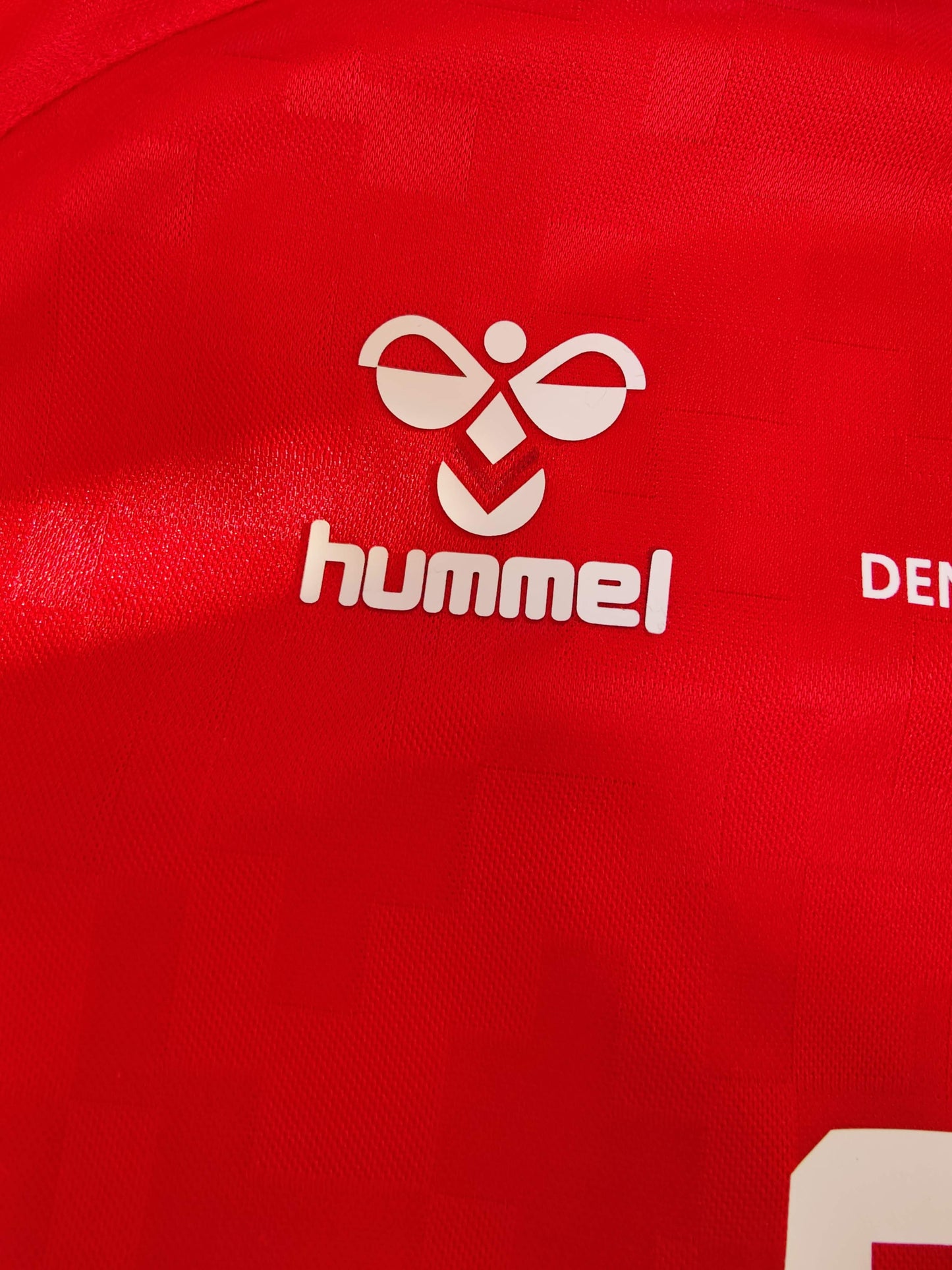 Morten Hjulmand Str. L Danmark Hjemmebanetrøje – (Euro 2024)