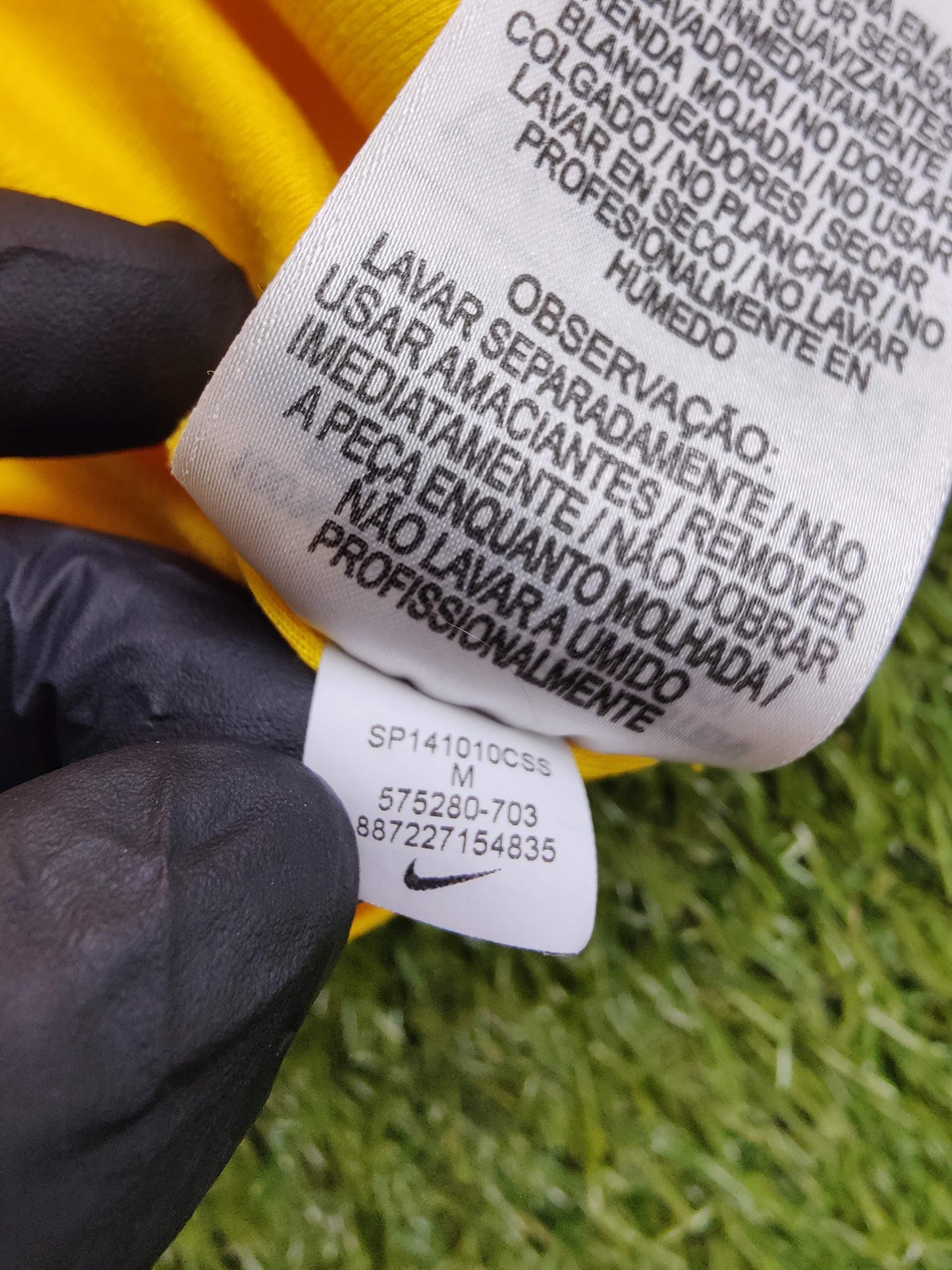 Neymar Jr. Str. M Brasilien Hjemmebanetrøje (VM 2014)