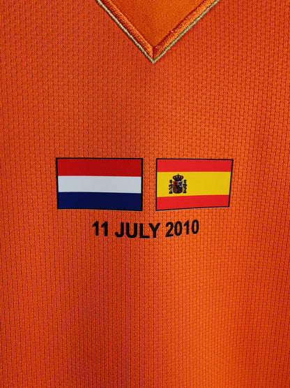 Arjen Robben Holland VM 2010 Hjemmebanetrøje Match details – Str. XL