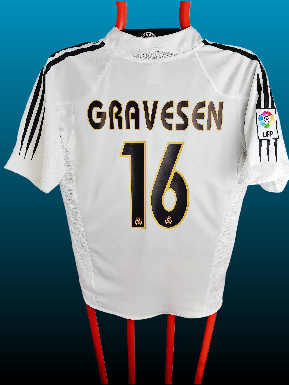 Thomas Gravesen Real Madrid Hjemmebanetrøje – Str. M (2004/05)