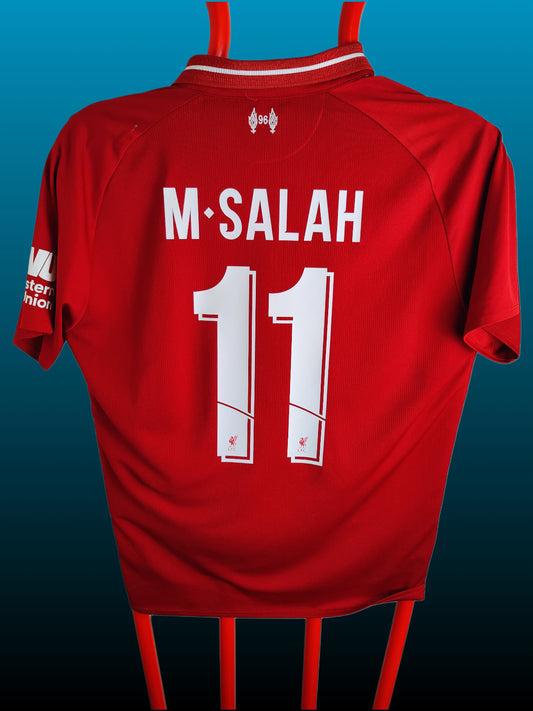 Mohamed Salah Liverpool Hjemmebanetrøje – Str. L (2018/19)