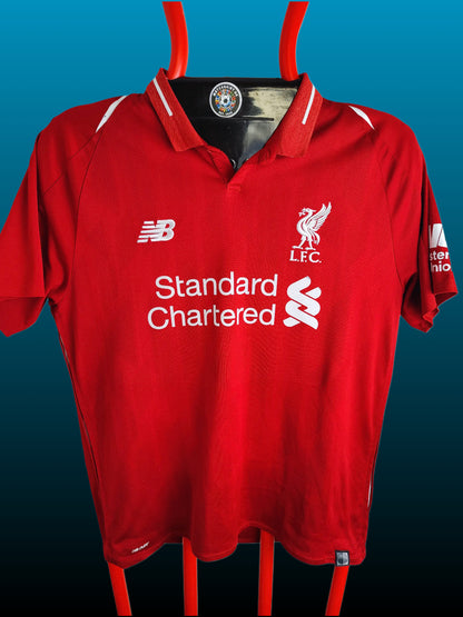 Mohamed Salah Liverpool Hjemmebanetrøje – Str. L (2018/19)