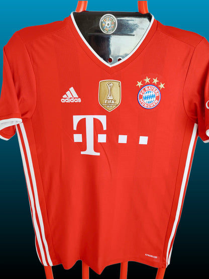 Robert Lewandowski Str. M Bayern München Hjemmebanetrøje – (2020/21)