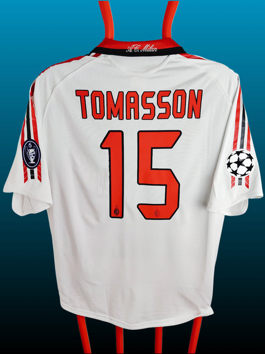 Jon Dahl Tomasson AC Milan Udebanetrøje – Str. XL (2005/06)