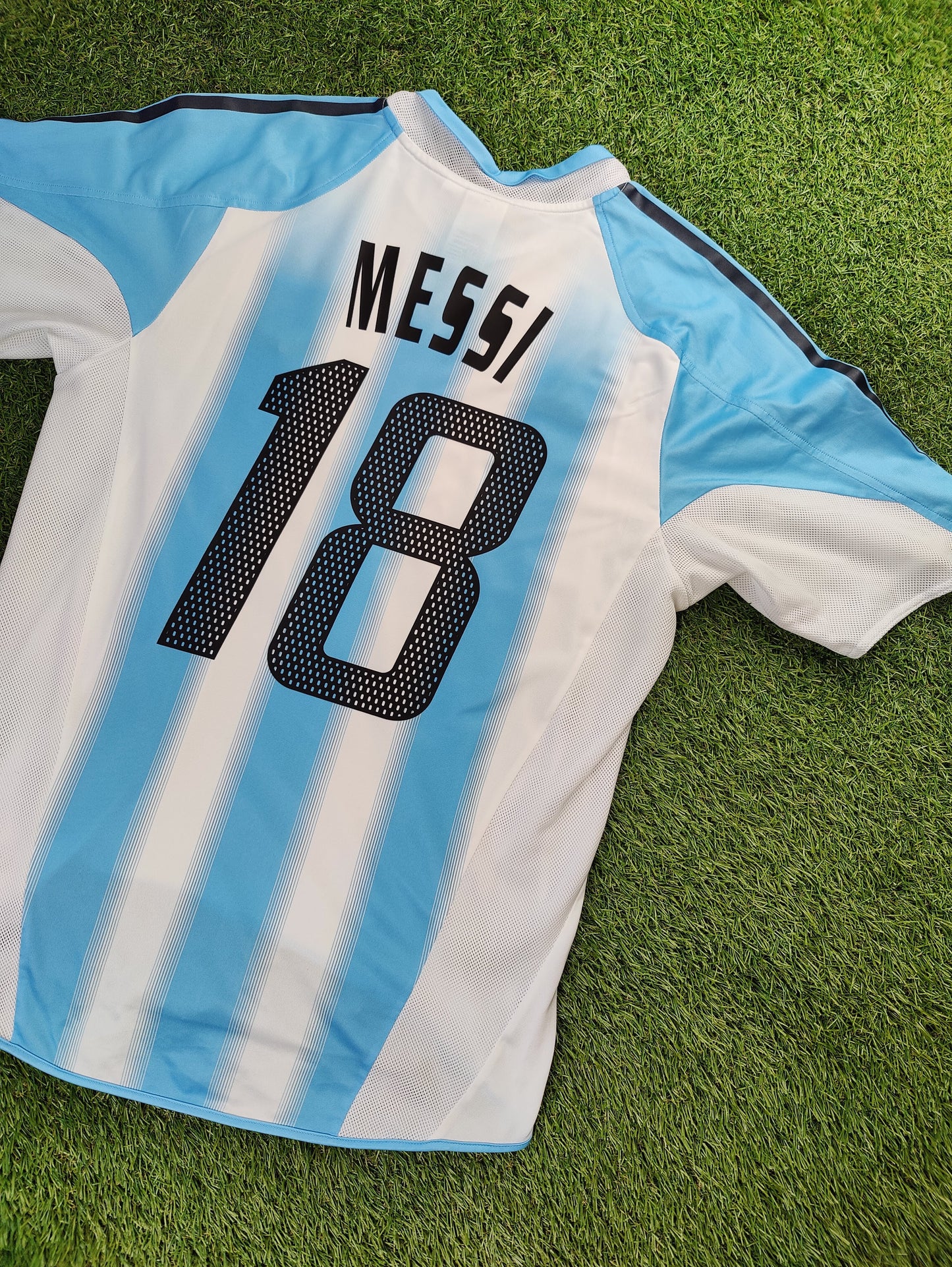 Lionel Messi Str. M Argentina Hjemmebanetrøje (2004)