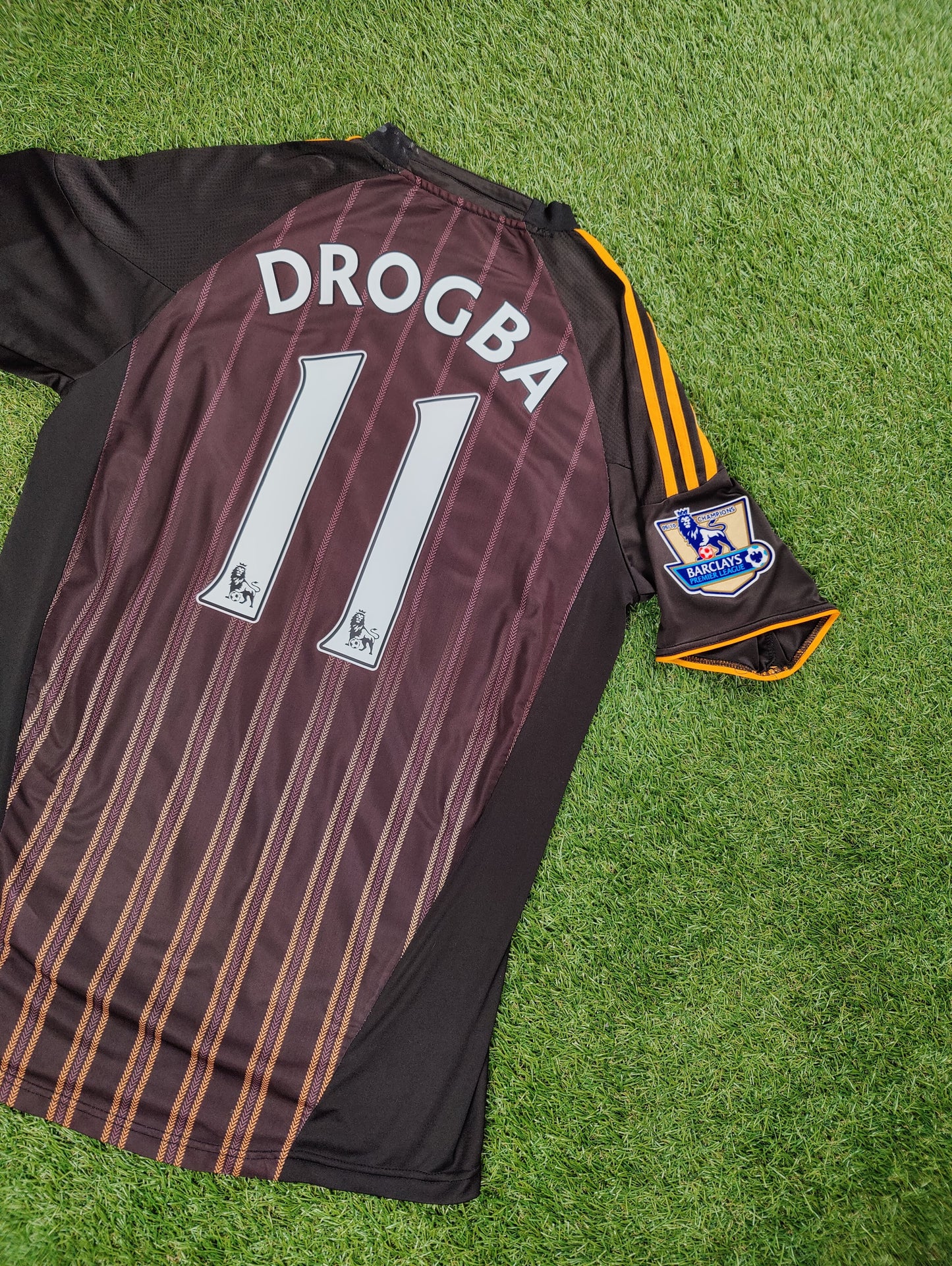 Didier Drogba Str. Large (L) Chelsea Udebanetrøje (2010/11)