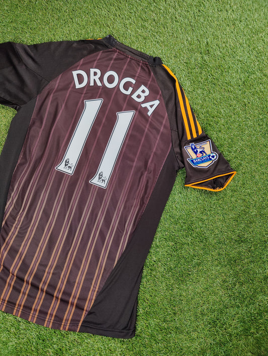 Didier Drogba Str. Large (L) Chelsea Udebanetrøje (2010/11)