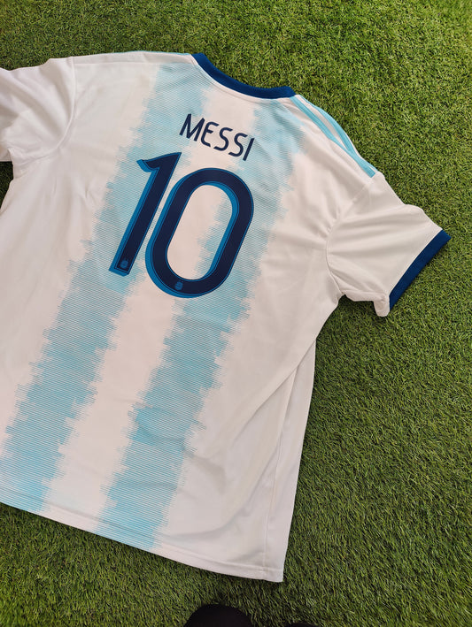 Lionel Messi Str. XXL Argentina Hjemmebanetrøje (Copa America 2019)