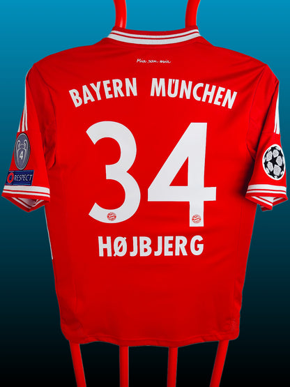 Pierre-Emile Højbjerg Bayern München Hjemmebanetrøje 13/14 – Str. M (m. Finaledetaljer)