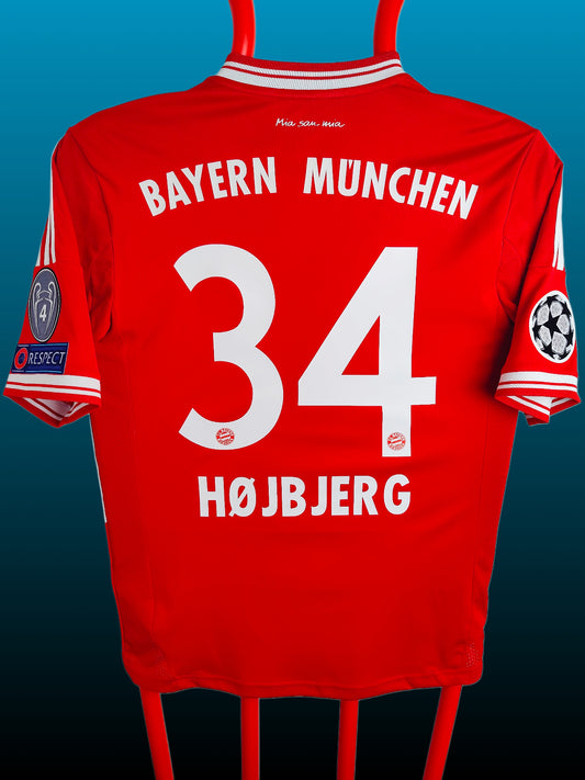 Pierre-Emile Højbjerg Bayern München Hjemmebanetrøje 13/14 – Str. M (m. Finaledetaljer)